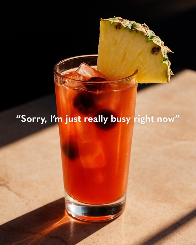 Red Lobster Cocktail Menu